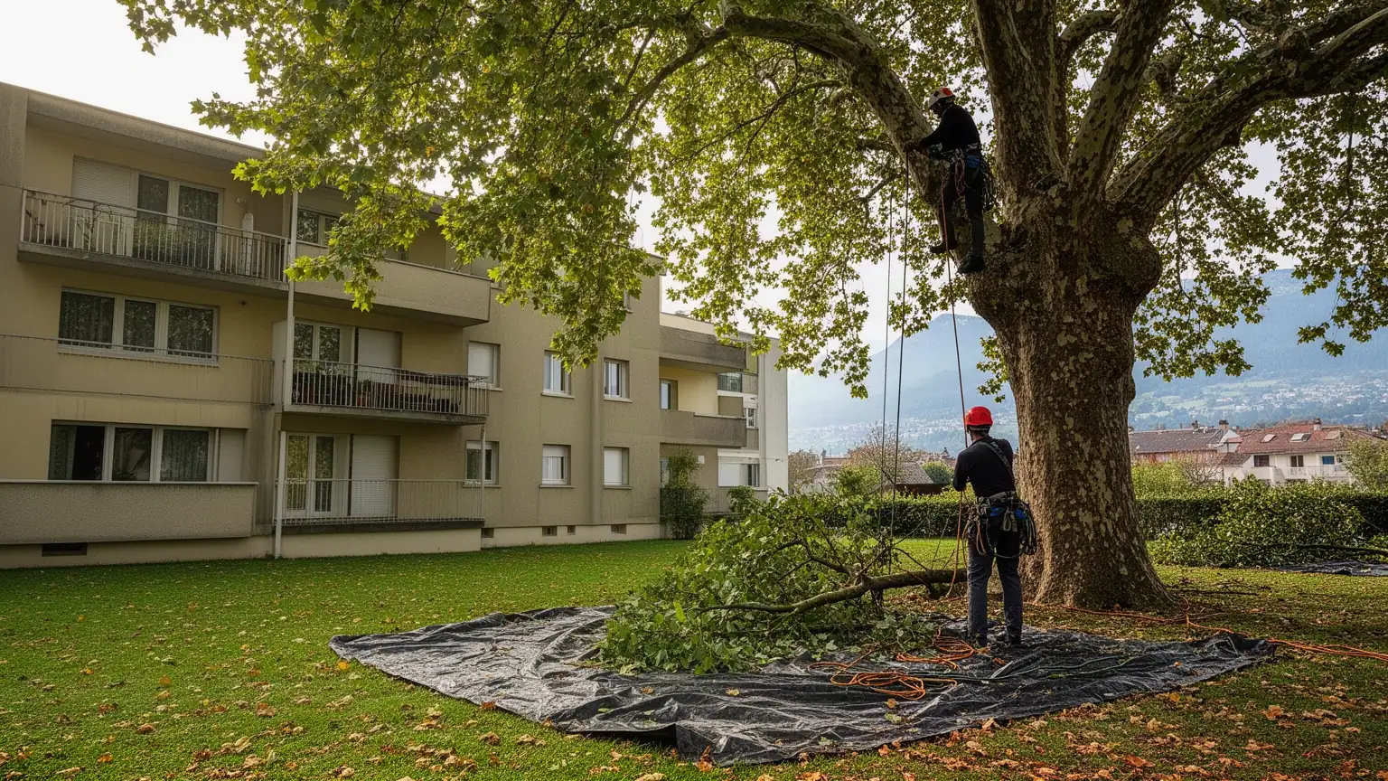 Contactez notre entreprise d'élagage à Grenoble (38)
